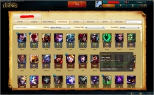 Conta League Of Legends - Borda de Prata - Bronze 1 LOL