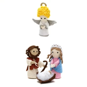 Presépio em amigurumi