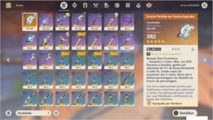 CONTA GENSHIN AR 36 - DILUC - VENTI - VENTOS SAGRADOS - Genshin Impact