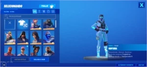 Fortnite 59 skins, salve o mundo e 5k de vbucks e ikonik