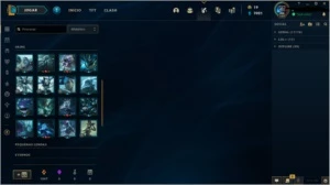 Conta Gold com 45 skins e 88 campões lv 170 - League of Legends LOL