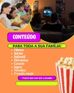 2 mês de IPTV com +200 mil conteudo ( 1 TELA SIMULTANIA ) - Assinaturas e Premium