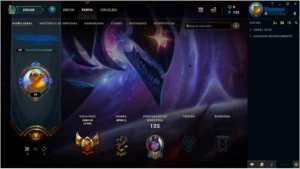 Conta de lol com mais de 40 champ, 27 skins - League of Legends