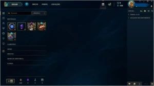 Conta de lol com mais de 40 champ, 27 skins - League of Legends