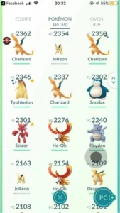 CONTA POKEMON GO NIVEL 32 TOP DAS GALÁXIAS - Pokémon