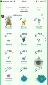 CONTA POKEMON GO NIVEL 32 TOP DAS GALÁXIAS - Pokémon