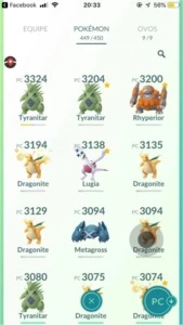 CONTA POKEMON GO NIVEL 32 TOP DAS GALÁXIAS - Pokémon