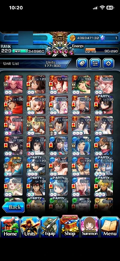 Conta Grand Summoners End Game - Outros
