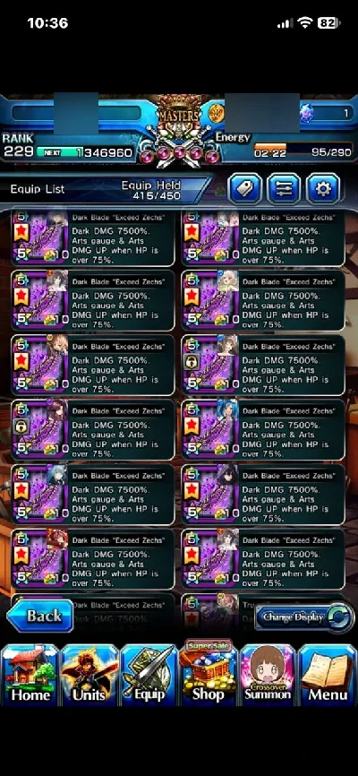Conta Grand Summoners End Game - Outros