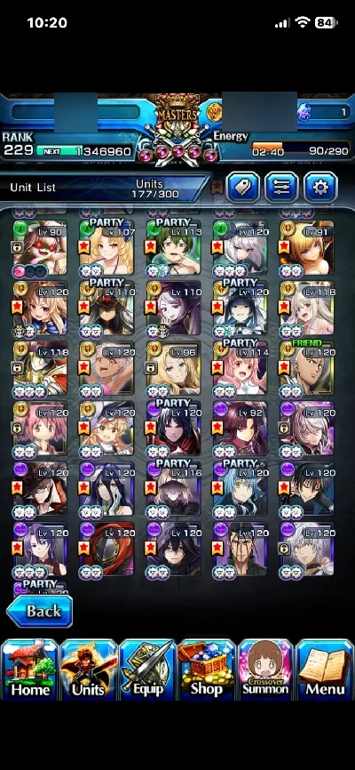 Conta Grand Summoners End Game