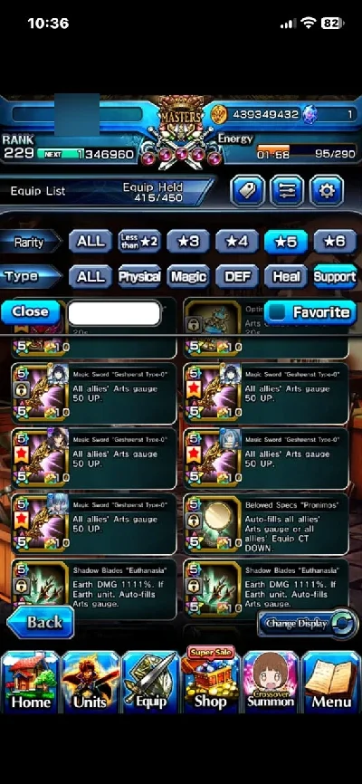 Conta Grand Summoners End Game - Outros