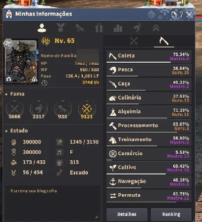 🔥 BDO SA | 828 GS | 400B Silver + 75K Crons | - Black Desert
