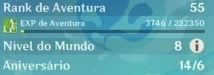 Conta Genshin Impact