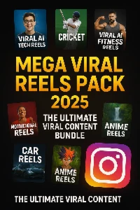Mega Viral Reels Pack 2025 🔥 Milhares de conteúdo
