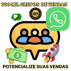 700 Mil Grupos E Leads - Aumente Sua Vendas