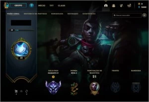 Conta Diamante 4, Smurf MMR bom, 80 partidas / 63% WR - League of Legends LOL