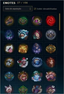 Conta LOL Diamante 3 Todos os champions 78 Skins - League of Legends