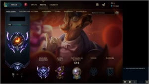 Conta LOL Diamante 3 Todos os champions 78 Skins - League of Legends