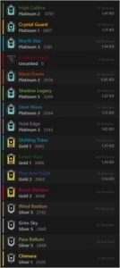 CONTA TOP R6 PLATINA + VARIOS ELITES, SKINS, OUTBREAK - Steam