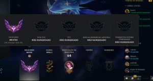 Acesso a Conta mestre - League of Legends LOL