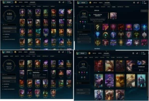 Platina 2 13 skins 47 campeões - League of Legends LOL