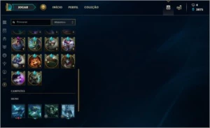 Conta LOL PLATINA - League of Legends