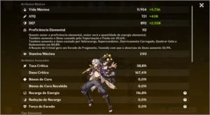 Conta Endgame Genshin Impact AR 56 com 7 Personagens T5
