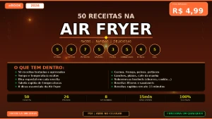 Ebook 50 Receitas Air Fryer 2026 | Faceis E Rapidas | Pdf - eBooks