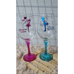 Taças de Vinho Personalizadas - Artesanato e Personalizados