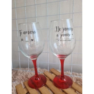 Taças de Vinho Personalizadas - Artesanato e Personalizados