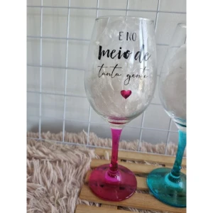 Taças de Vinho Personalizadas - Artesanato e Personalizados