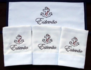 Kit Capa para Garrafa Térmica e 3 Fraldas de Boca