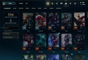 Conta Unranked com 85 Champs e 47 Skins (SERVIDOR N.A) - League of Legends LOL