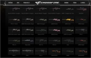 Conta Crossfire (9 Vip's + de 15 MN + varios personagens)