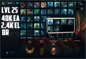 smurf lol lvl 25 40kEA - League of Legends