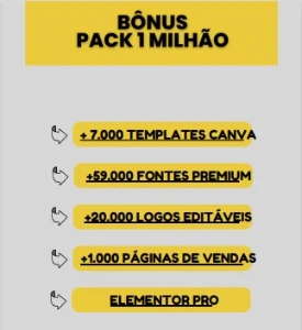 Pack + De 1 Milhão De Arquivos Para Edição! - Serviços Digitais