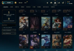 Conta Diamante 3/4/Iv 30K Ea - League of Legends LOL