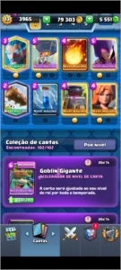Conta Clash Royale para mim comprar um hamster