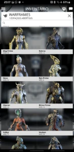 Warframe Mestre - Outros