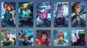 Conta de Mobile Legends 183 SKINS