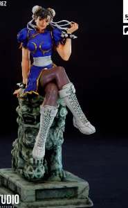Chunli street 3d stl