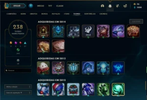 Contas league of legends LOL
