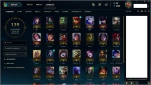 Conta League of Legends Platina 2 LOL