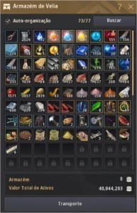 Conta Black Desert Online Bruxa 61,247 kutum