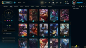 Conta LOL LVL 235 | 125 Campeões| 151 Skins |UNRANKED| 2015 - League of Legends