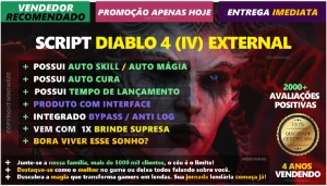 Script Diablo 4 (IV) ✅ EXCLUSIVO E PRIVADO [RECOMENDADO] - Blizzard