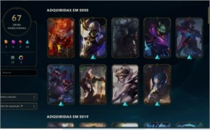 CONTA PLATINA lll LOL - League of Legends