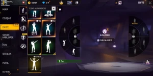 Conta Free fire em mestre ja, level 20