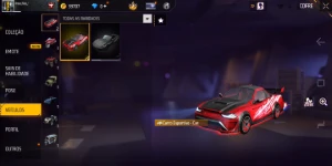 Conta Free fire em mestre ja, level 20