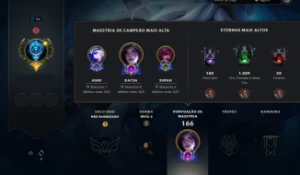 Conta Fa Handleveled Ex Diamante - League of Legends LOL